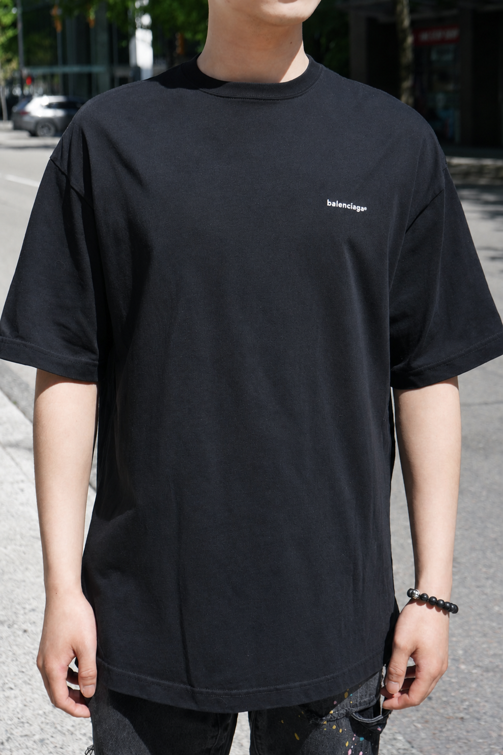 Balenciaga Classic Logo T-Shirt Black Size XS