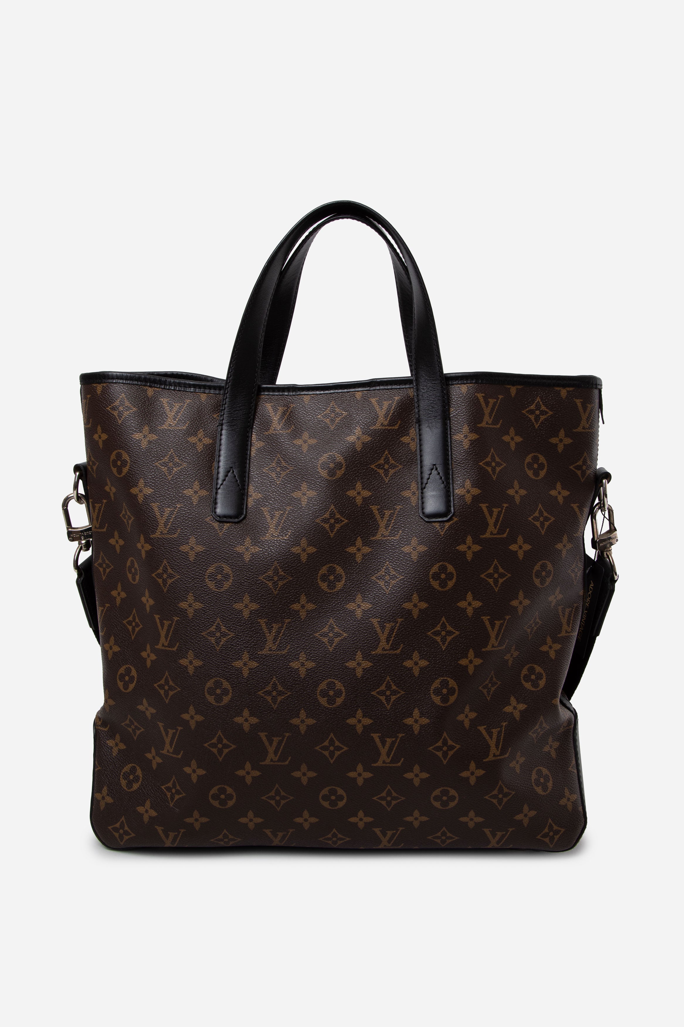 Louis Vuitton 2012 Monogram Macassar Davis Tote Bag