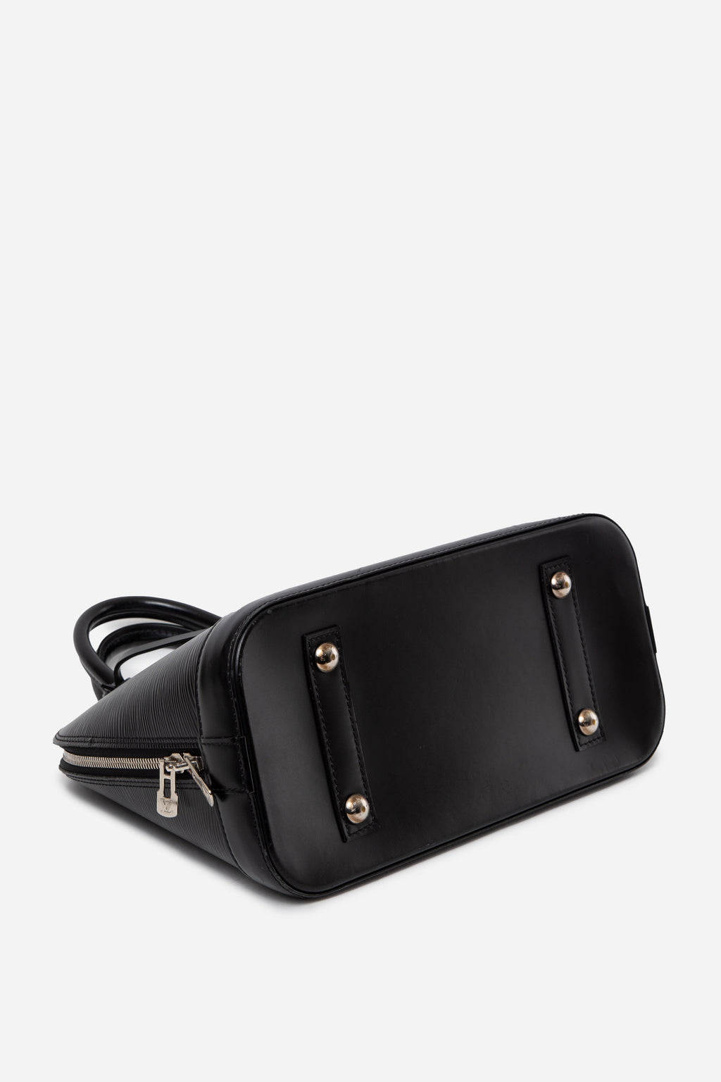 Louis Vuitton 2013 Black Epi Alma PM Top Handle Bag