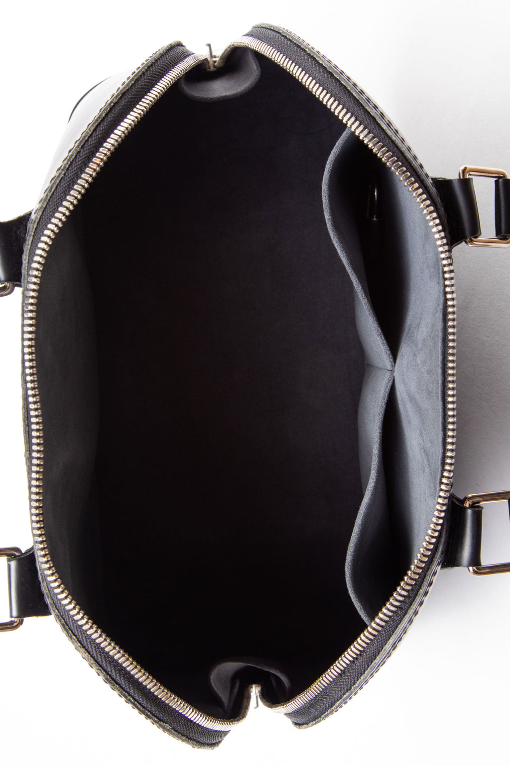Louis Vuitton 2013 Black Epi Alma PM Top Handle Bag