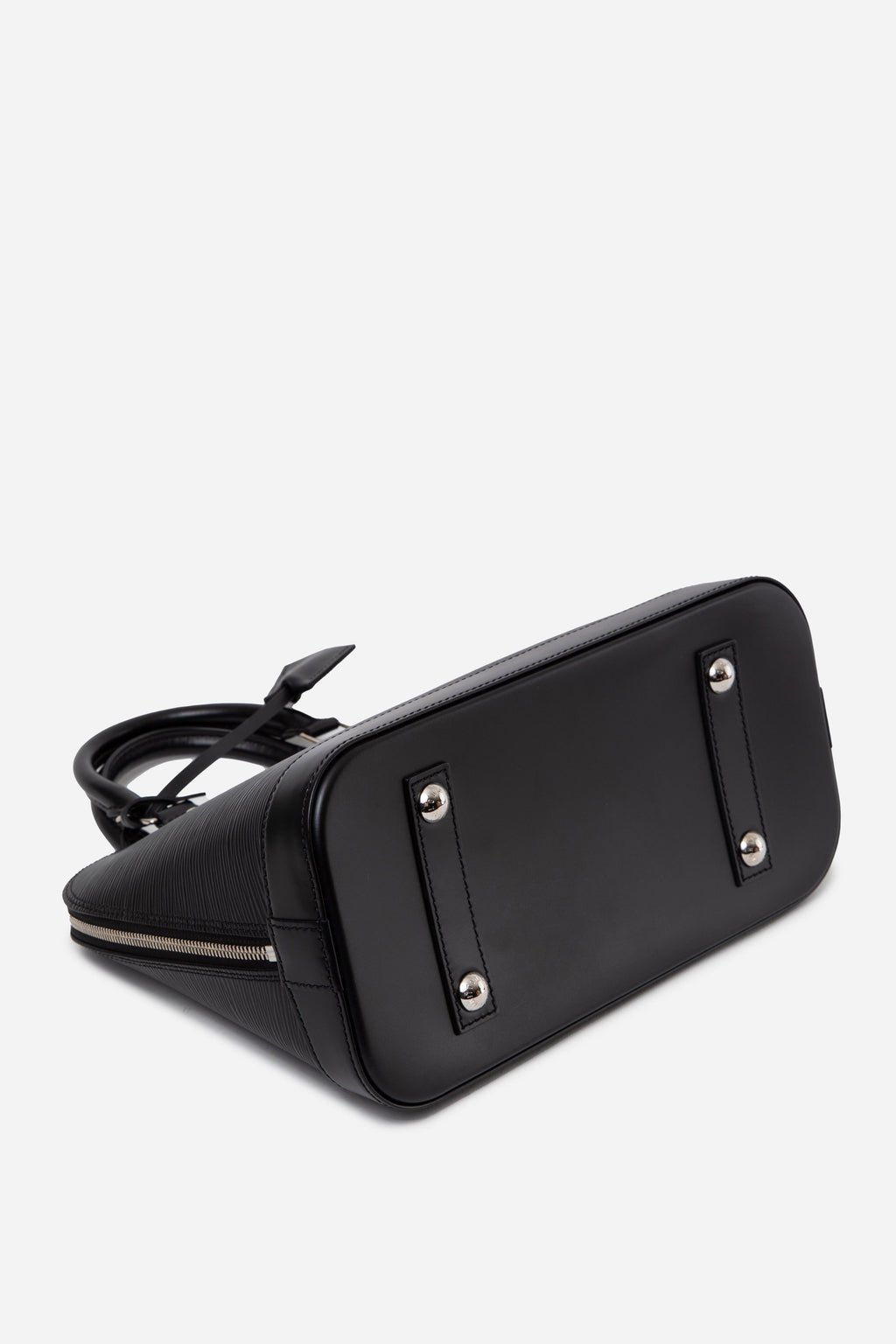 Louis Vuitton 2016 Black Epi Alma PM Top Handle Bag