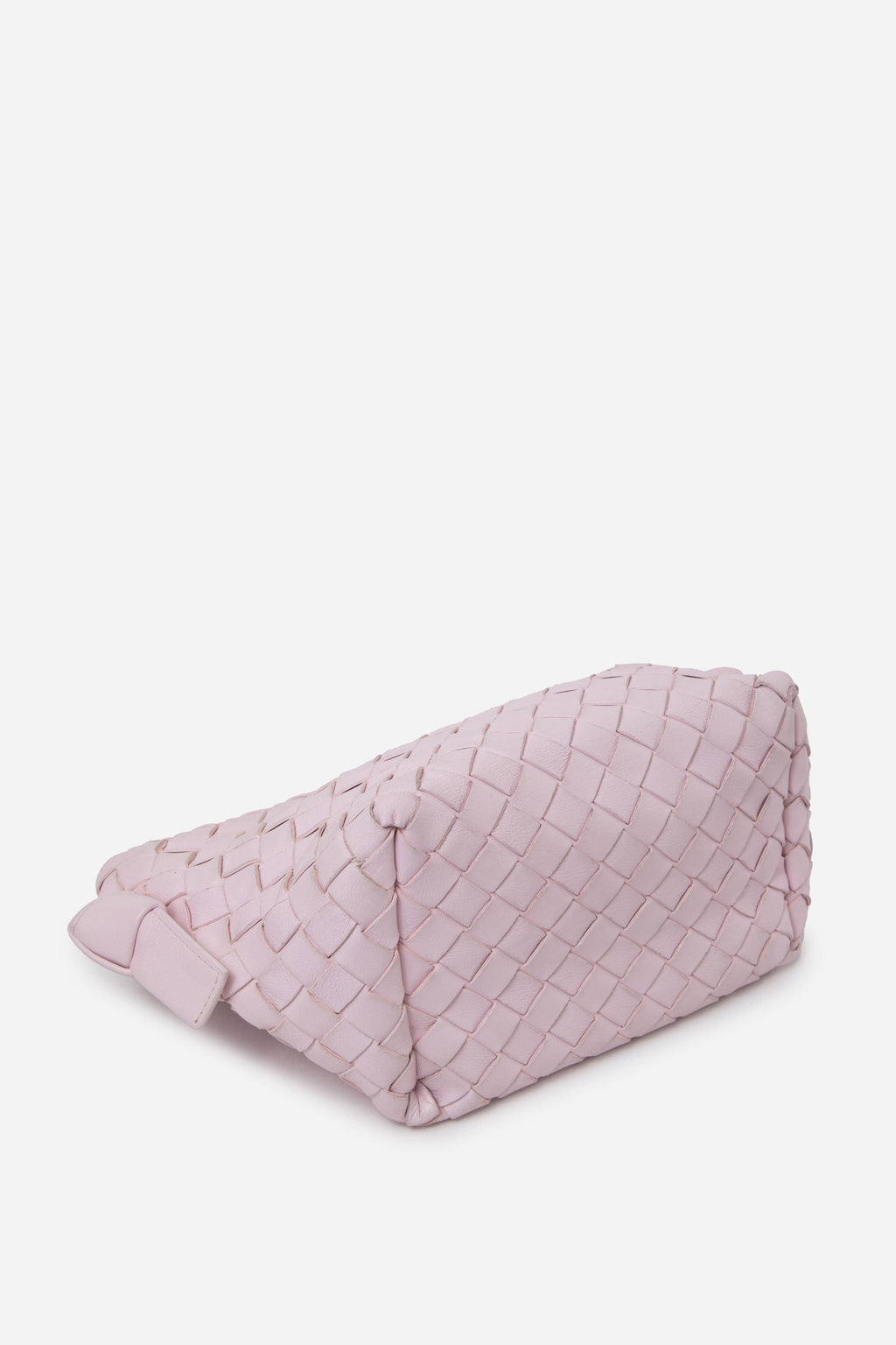 Bottega Veneta Nappa Intrecciato Tie Shoulder Bag Bliss Washed