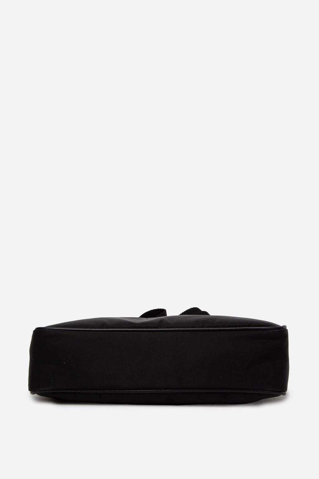 Prada Black Re-Nylon and Saffiano Leather Shoulder Bag