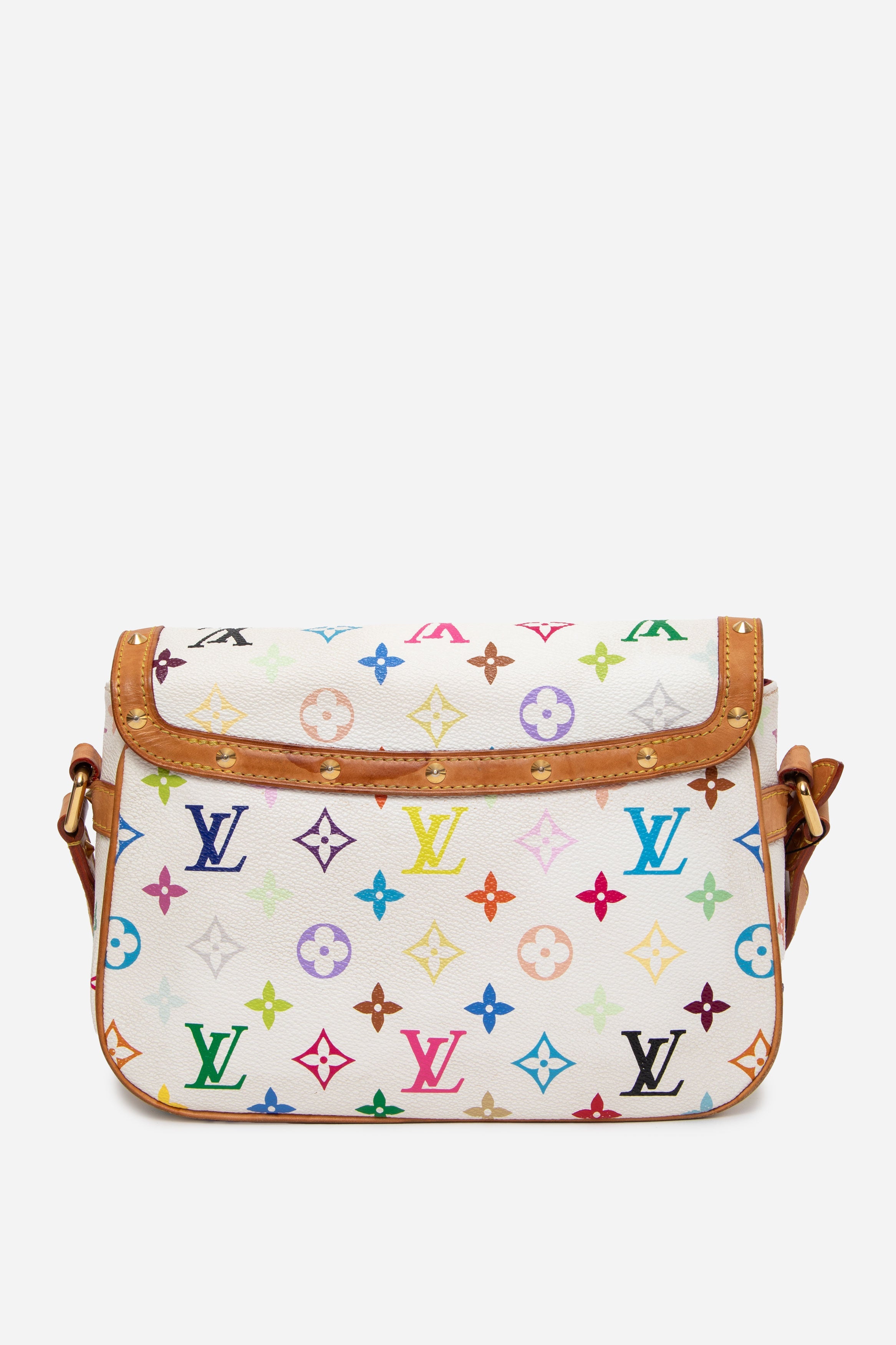 Louis Vuitton 2004 Monogram Multicolor Sologne White