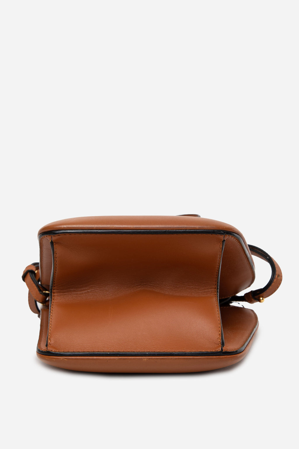 Loewe 2019 Calfskin Architects D Bag Tan With Strap