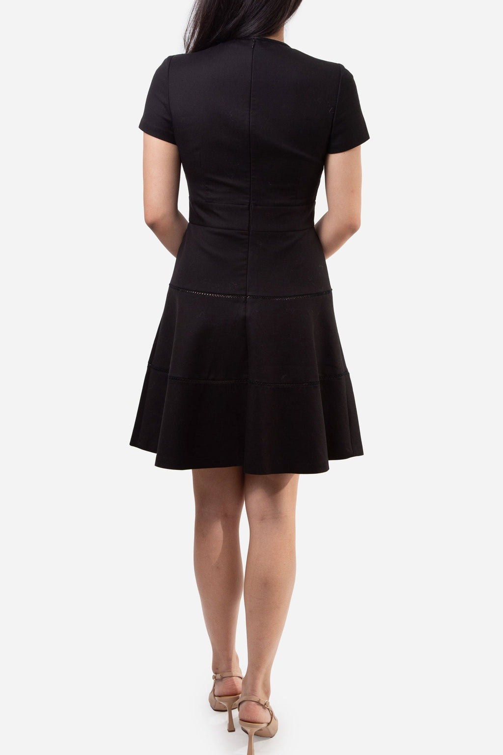 Red Valentino Black Mid-Length Dress Size 40
