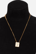 Celine Alphabet Y Necklace