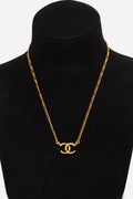 Pre-Owned Chanel 80's/90's Mini CC Necklace