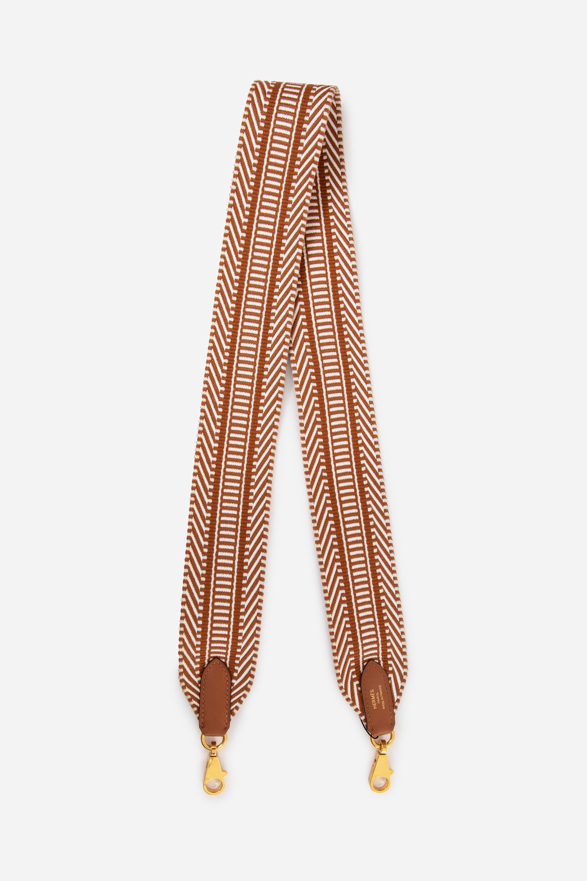 Hermes Gold Sangle Cavale 50 mm Bag Strap GHW