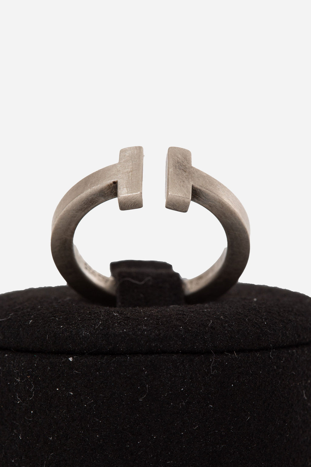 Tiffany T Square Silver Ring Size 49