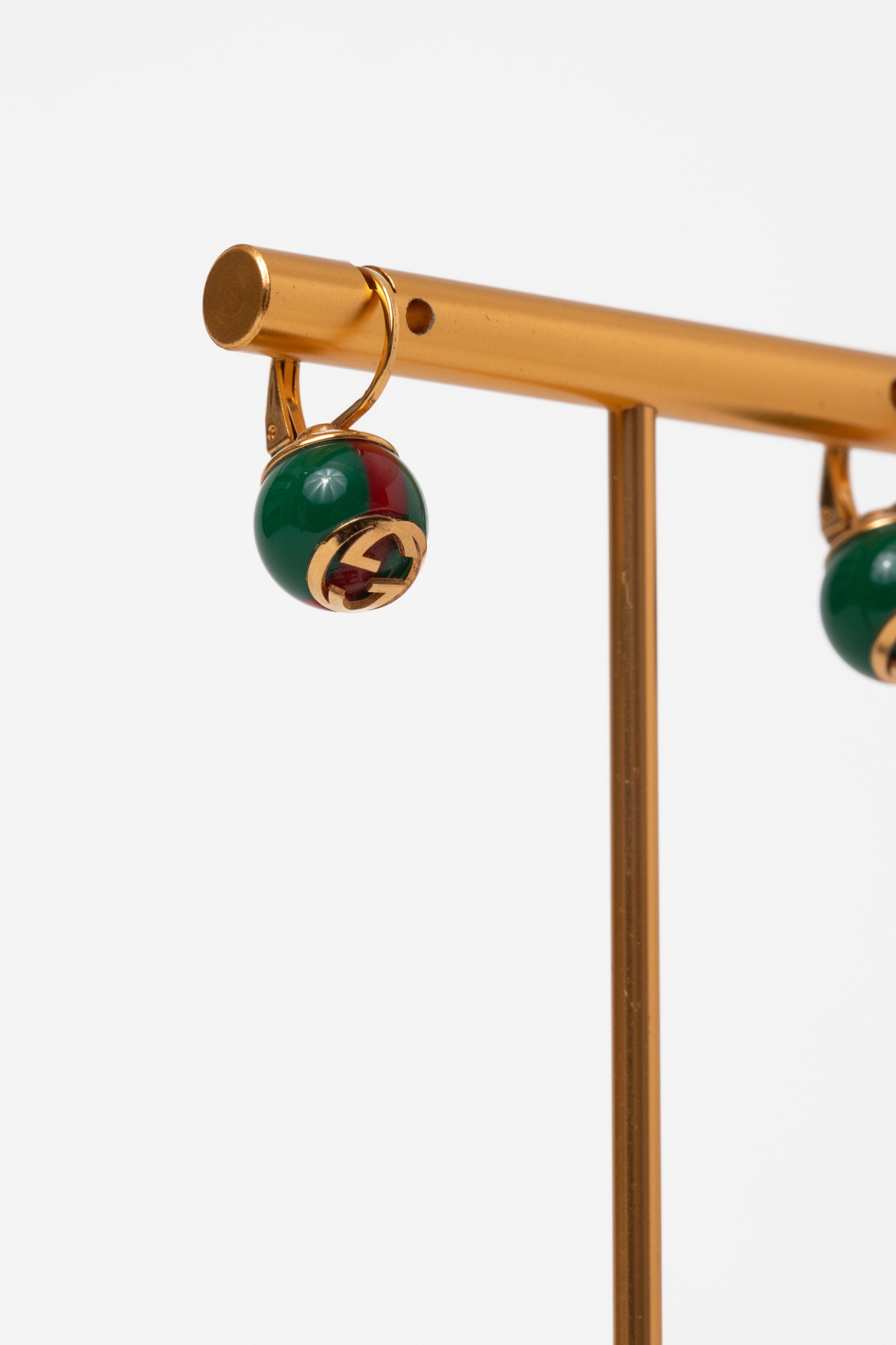 Gucci GG Web Earrings