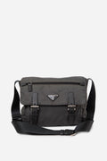 Prada Green Nylon Messenger Bag