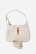 Gucci Jackie 1961 White Small Leather Shoulder Bag