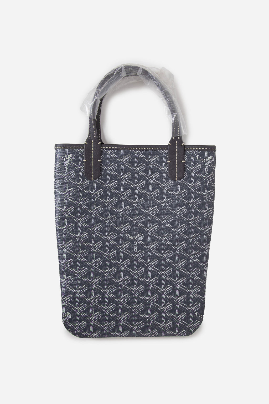 Goyard Grey Goyardine Poitiers Tote