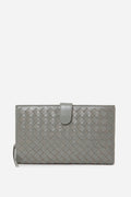 Bottega Veneta Green Nappa Intrecciato Continental Wallet