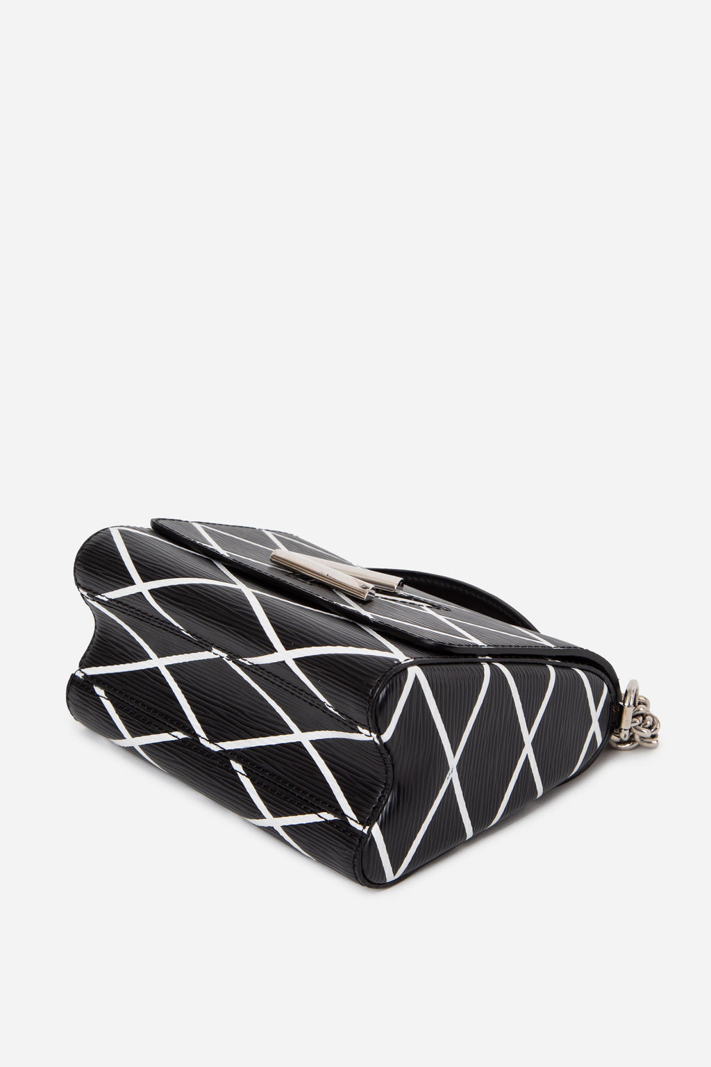 Louis Vuitton Black/White Epi Twist PM Chain Shoulder Bag