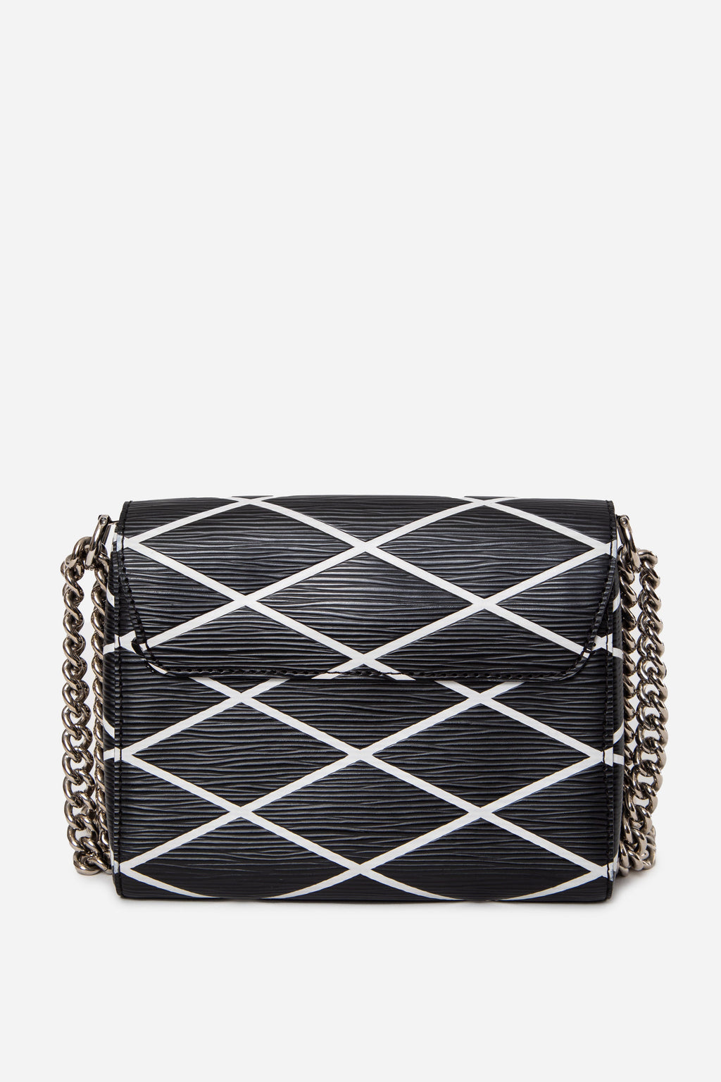 Louis Vuitton Black/White Epi Twist PM Chain Shoulder Bag