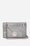 Dior 2017 Metallic Diorama Wallet on Chain