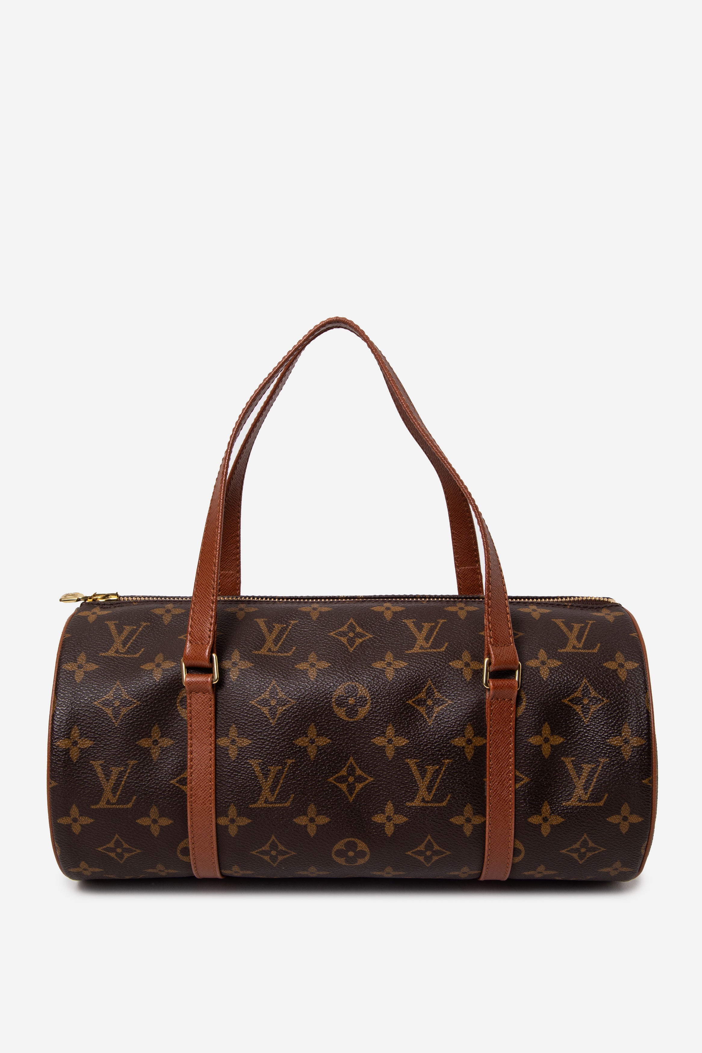 Louis Vuitton 1999 Brown Canvas Papillon 30 Bag