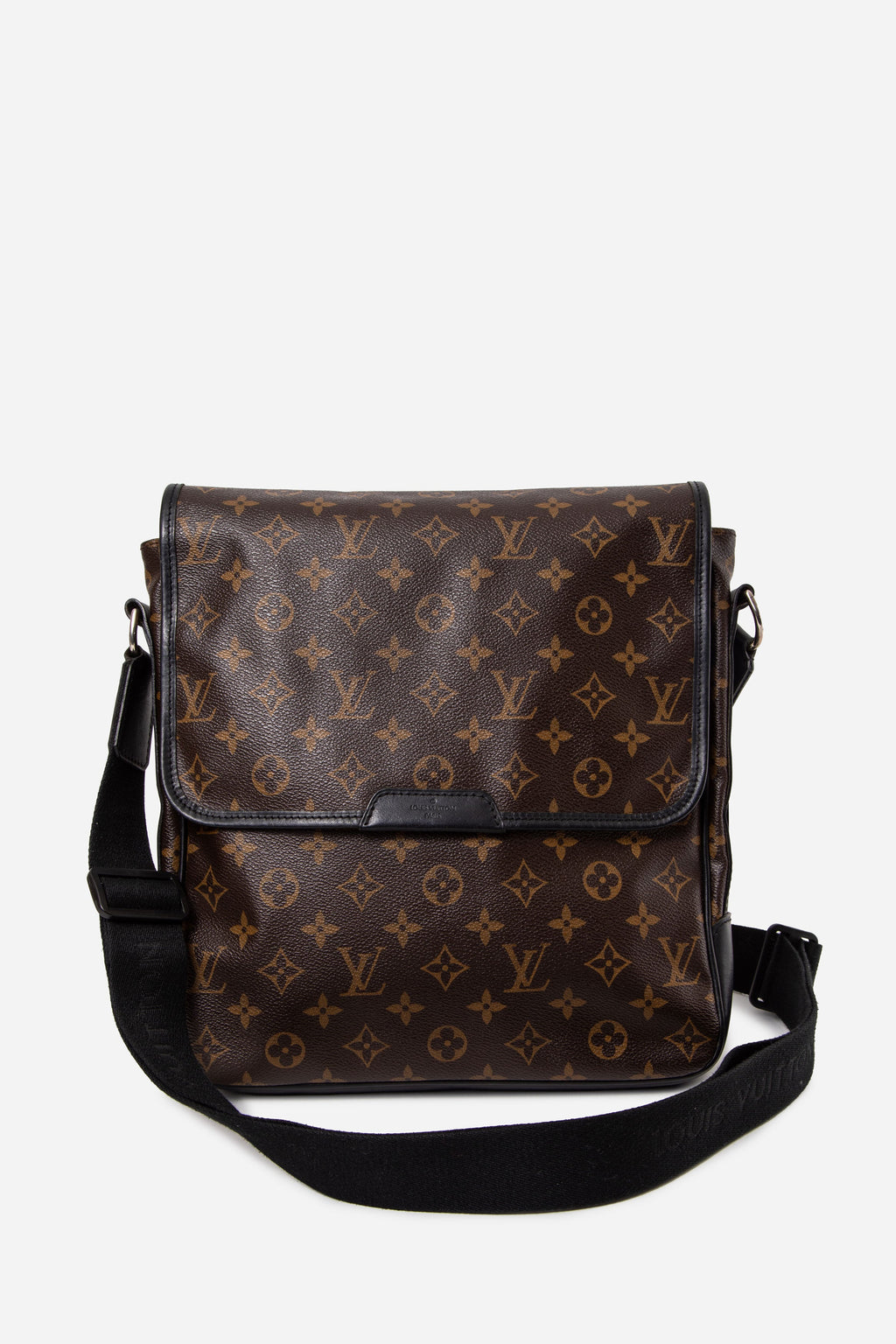 Louis Vuitton 2009 Monogram Macassar Bus MM Crossbody Bag
