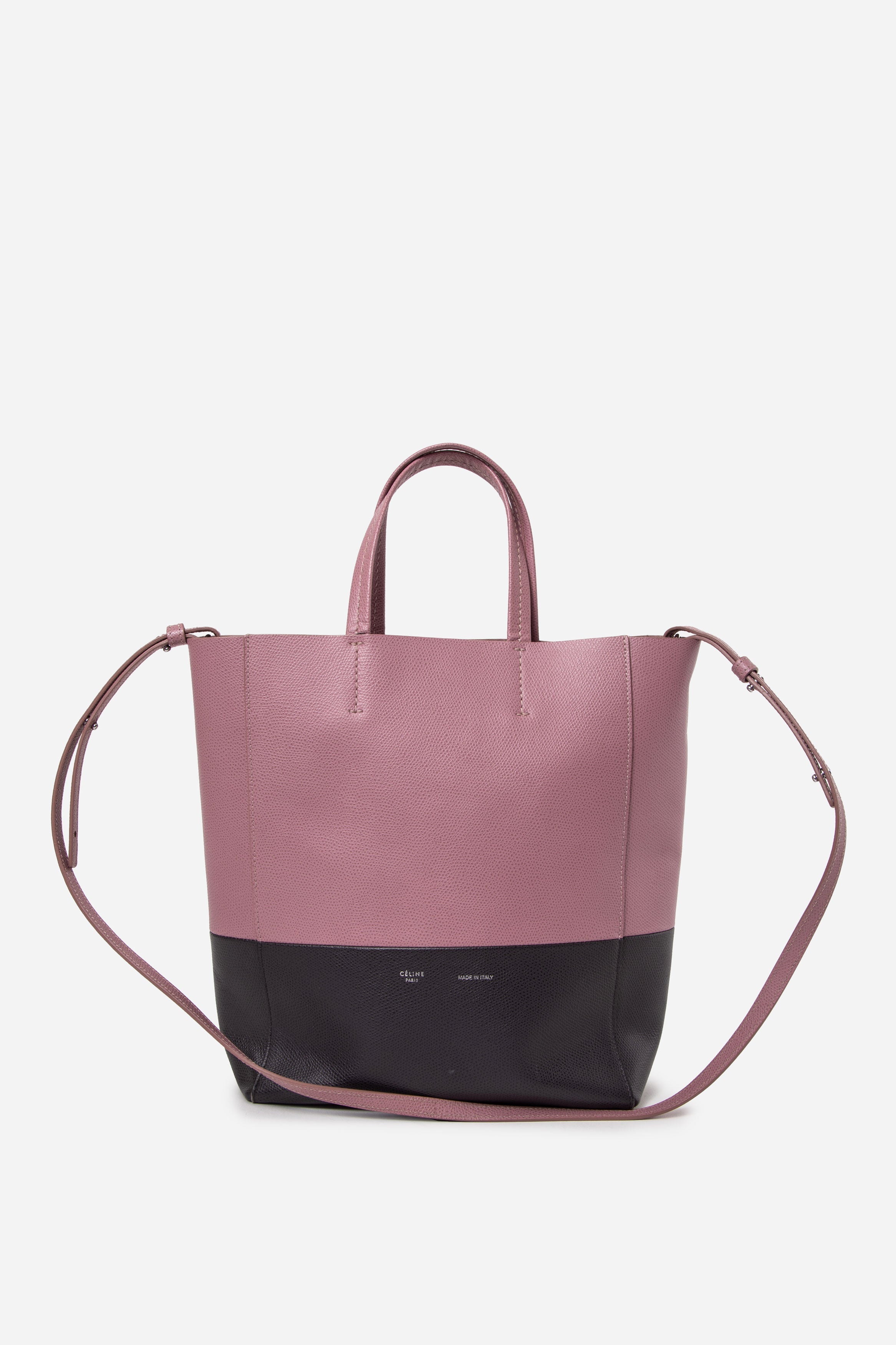 Celine 2018 Leather Vertical Cabas Tote Bag