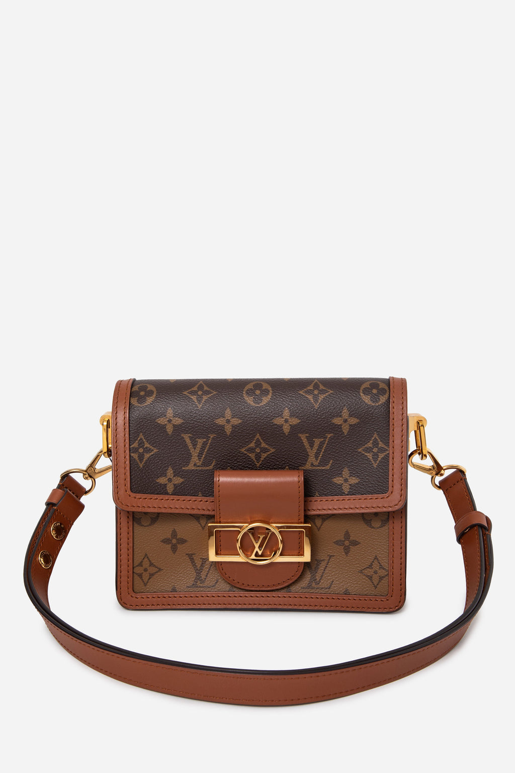 Louis Vuitton 2019 Monogram Mini Dauphine Shoulder Bag