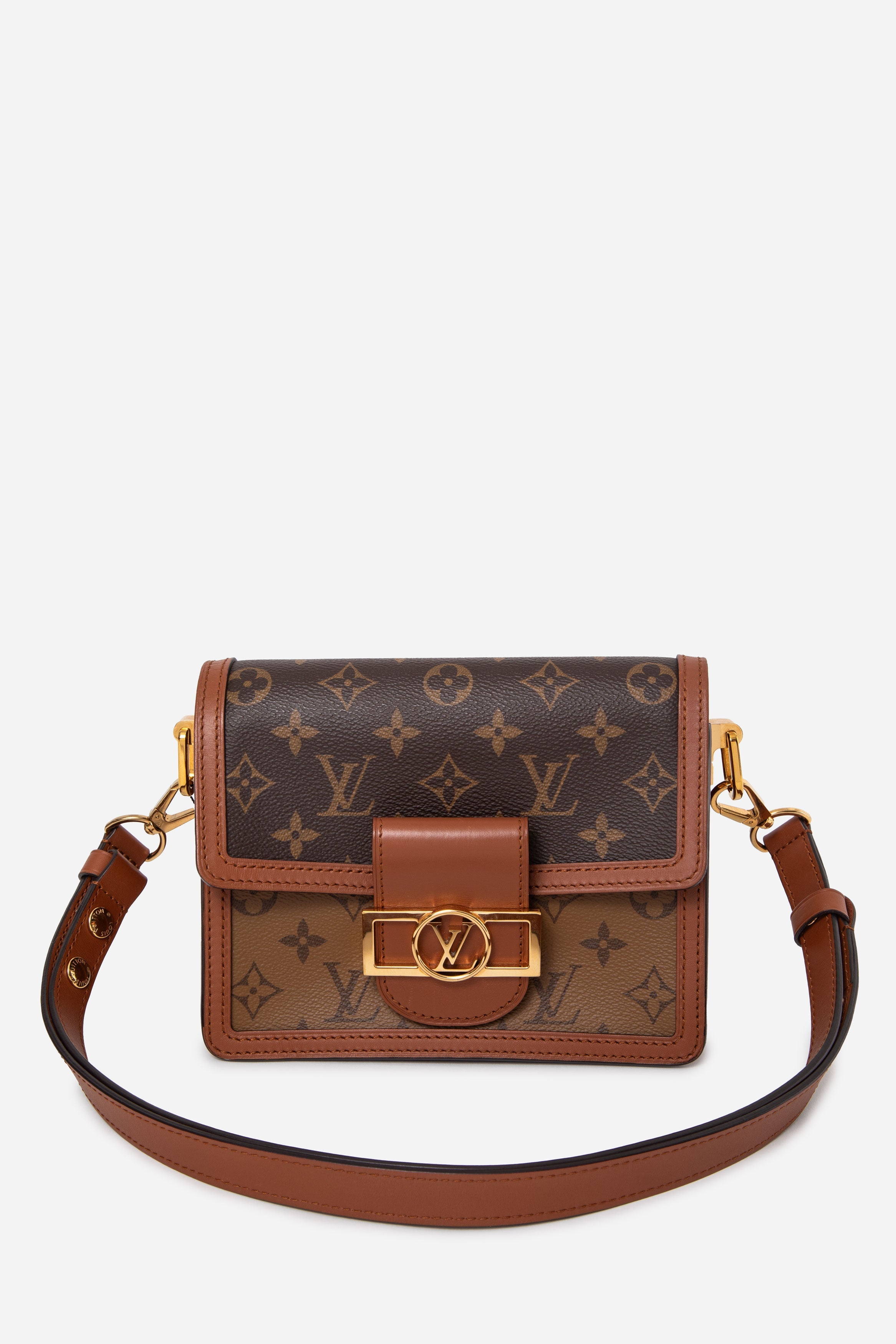 Louis Vuitton 2019 Monogram Mini Dauphine Shoulder Bag