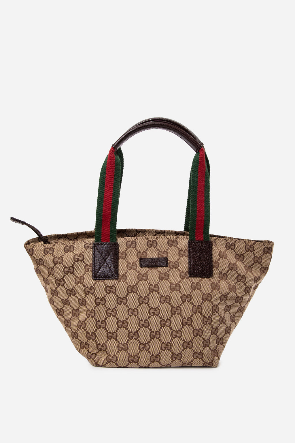 Gucci GG Canvas Zipper Mini Tote Bag