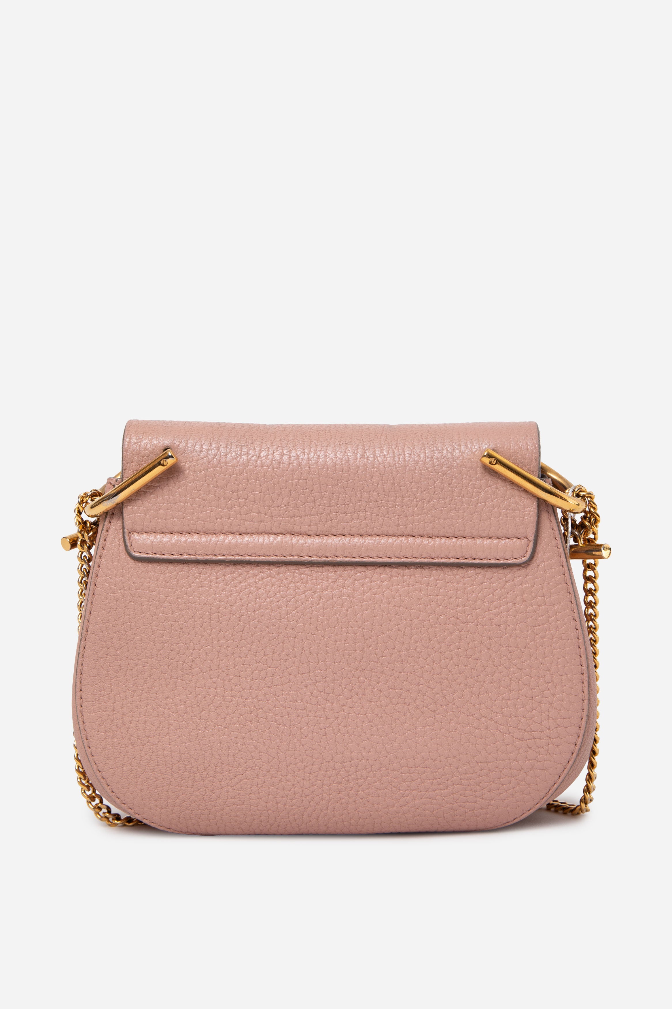Chloe Leather Drew Crossbody Bag