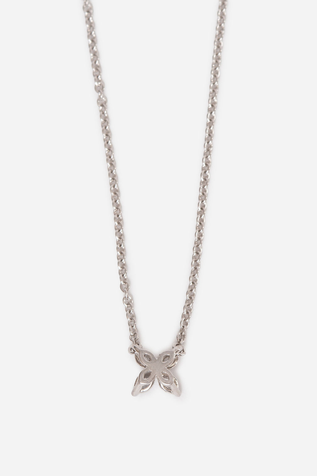 Tiffany & Co. Diamond Platinum Mini Victoria Necklace Pt950