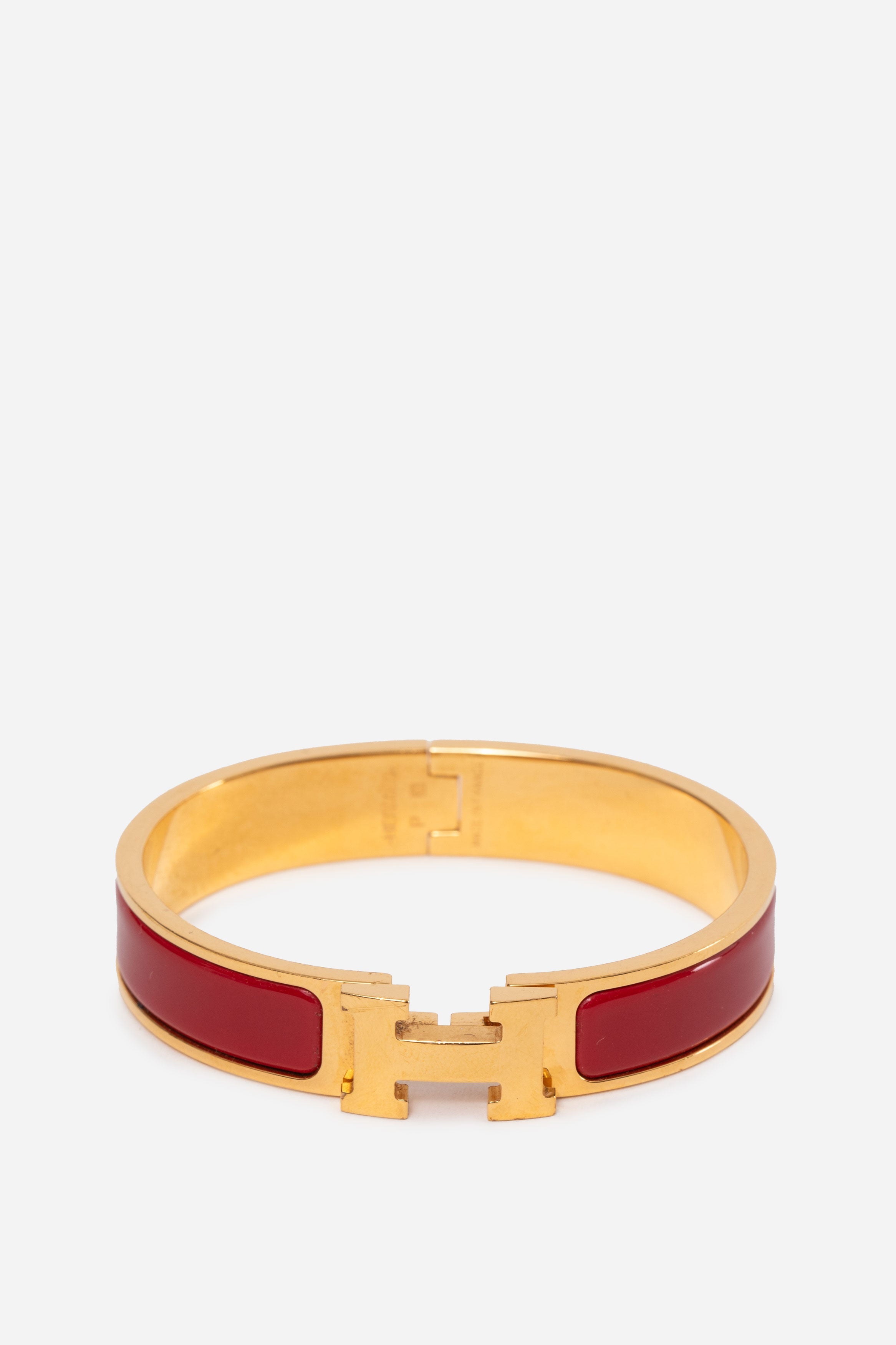 Hermes Clic H Bracelet Red