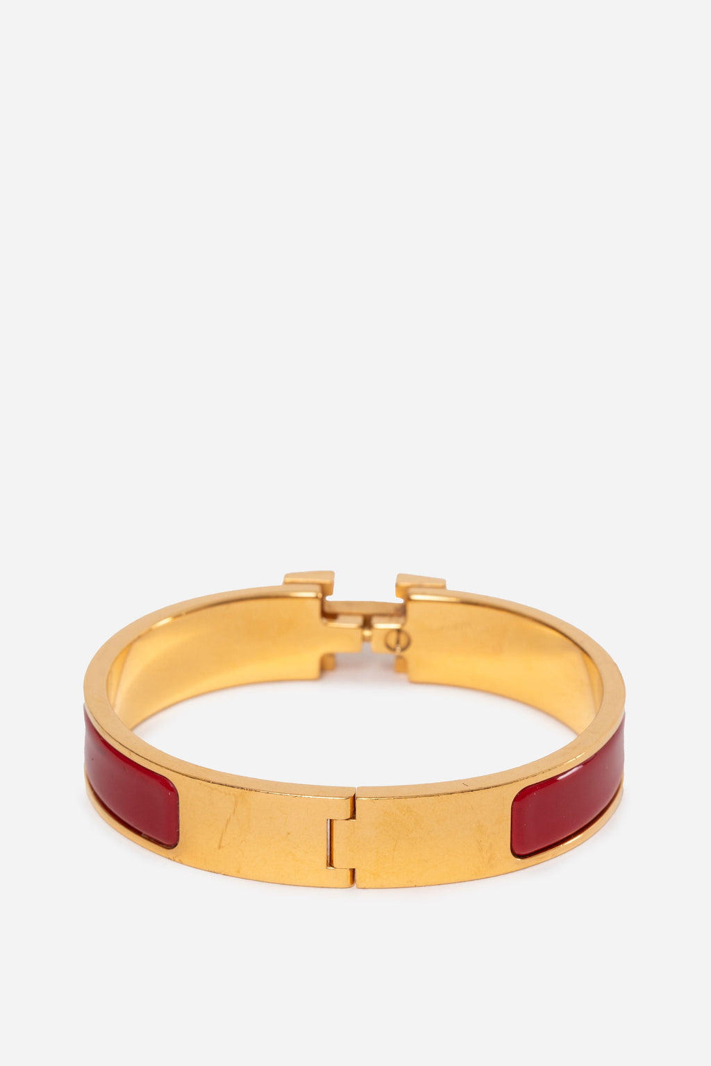 Hermes Clic H Bracelet Red