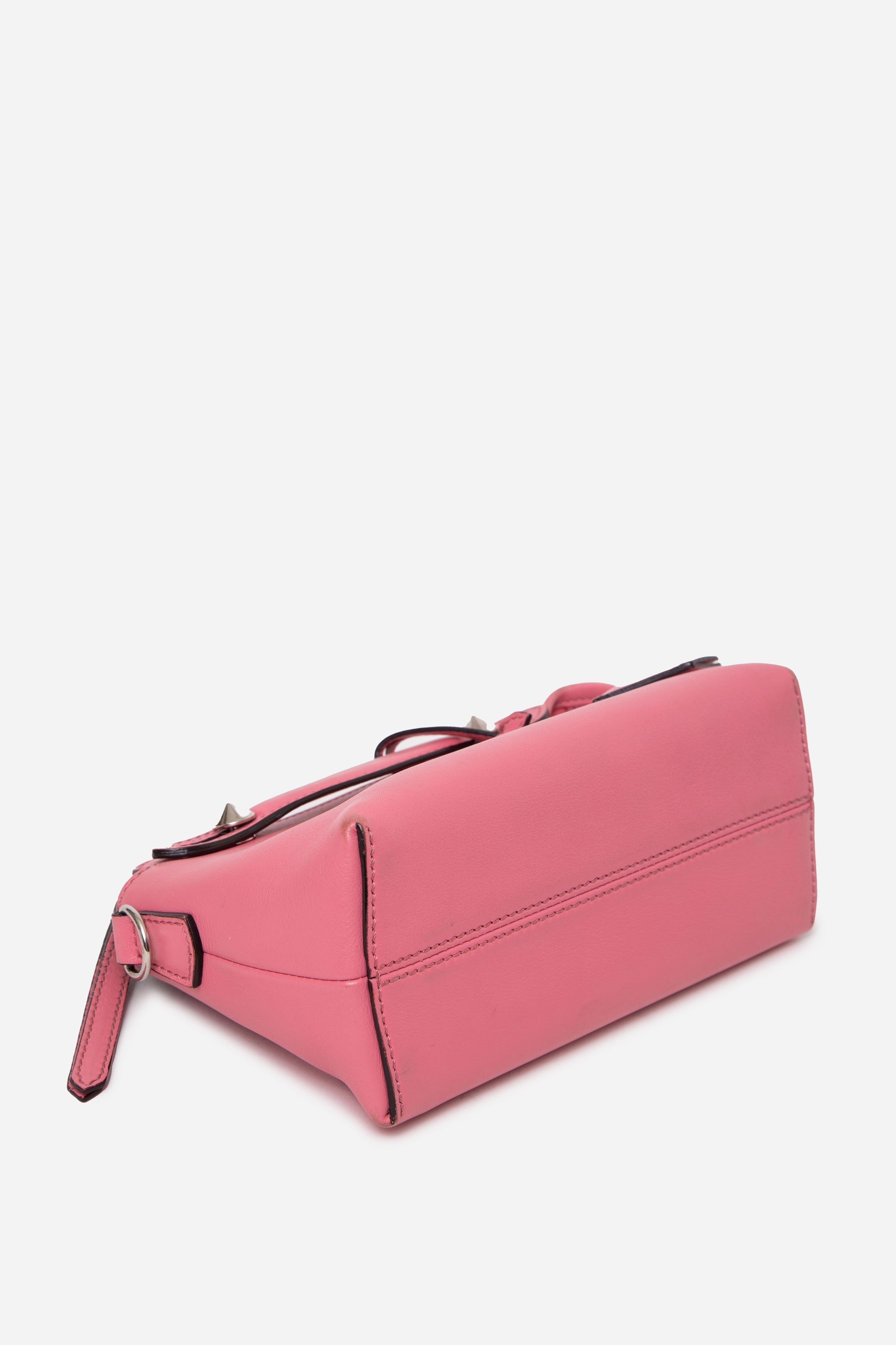 Fendi Light Pink Mini By The Way Top Handle With Strap