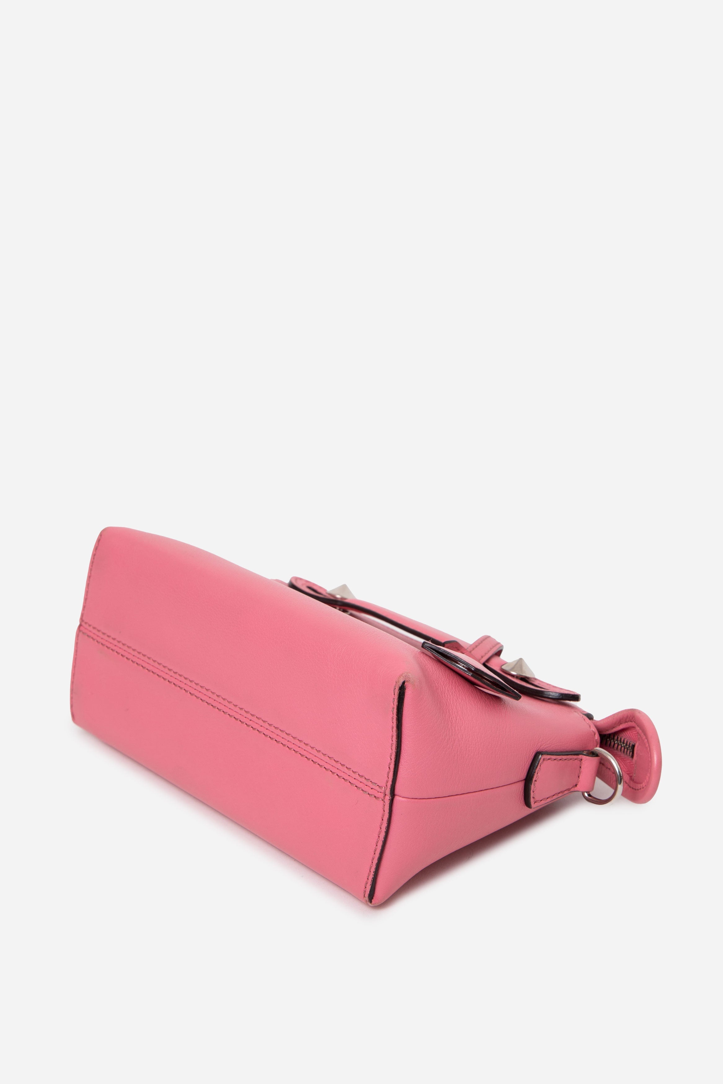 Fendi Light Pink Mini By The Way Top Handle With Strap