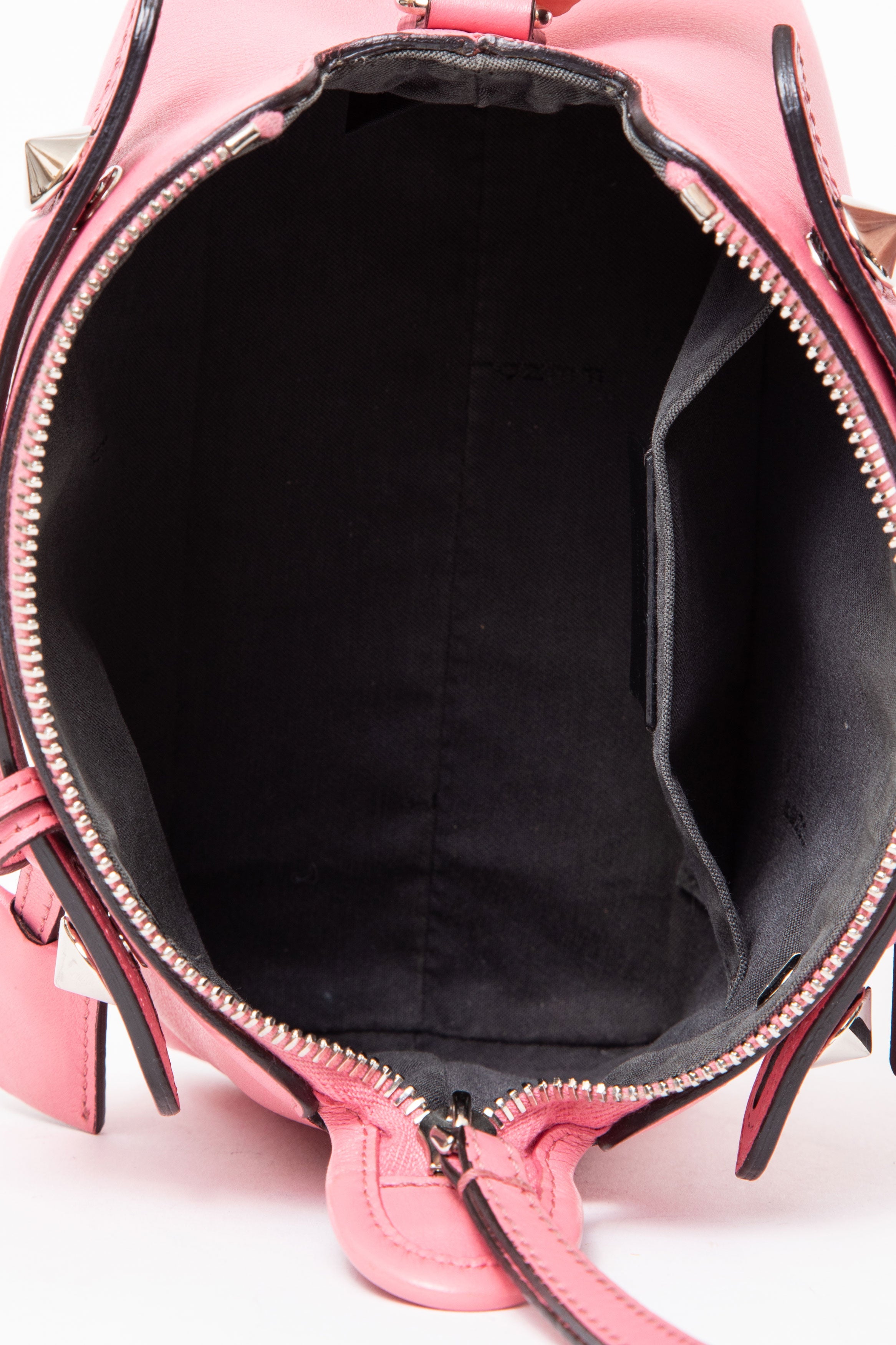 Fendi Light Pink Mini By The Way Top Handle With Strap