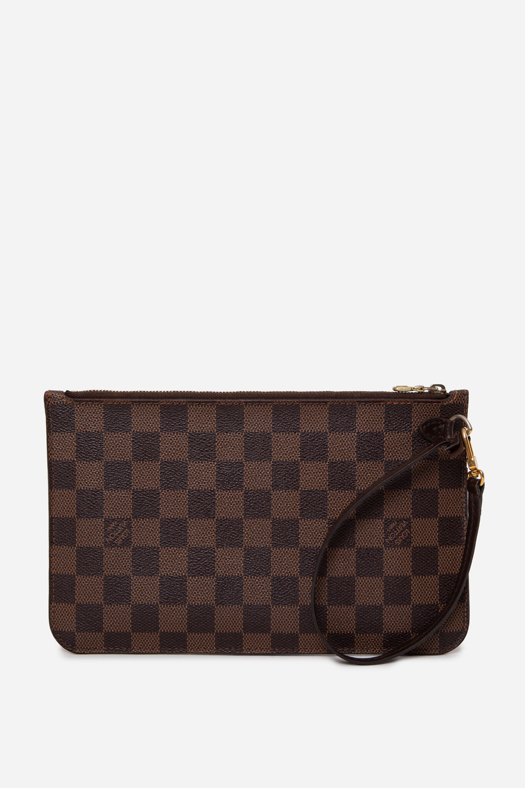 Louis Vuitton 2014 Damier Ebene Neverfull Pouch