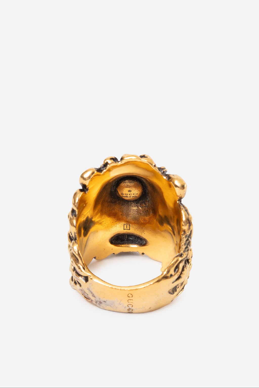 Gucci Lion Head Ring Size 19