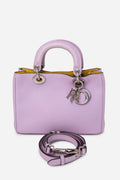 Christian Dior Purple Calfskin Mini Diorissimo Bag