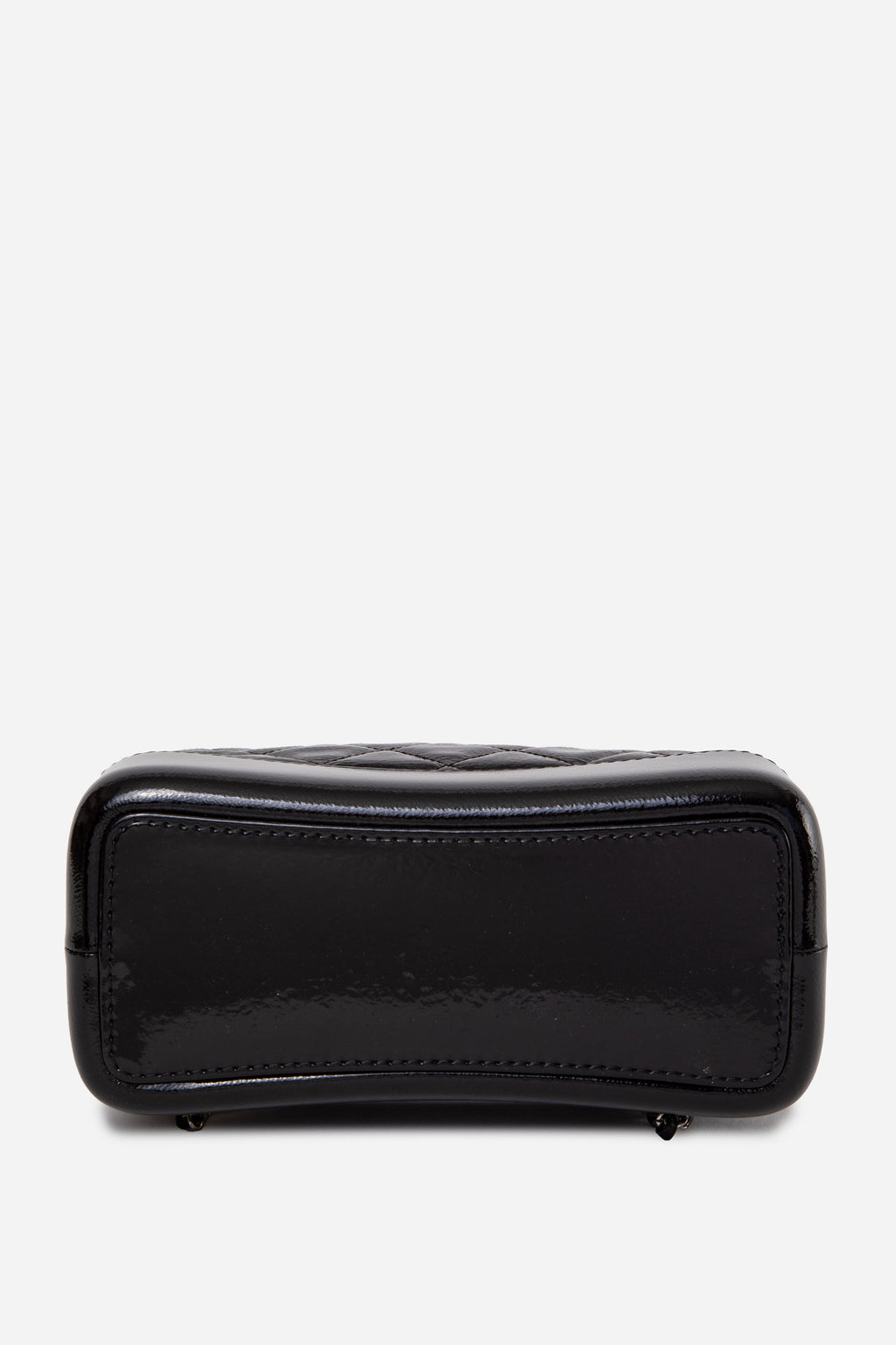 Pre-Owned Chanel 2019 Black Calfskin Quilted Small Gabrielle Backpack