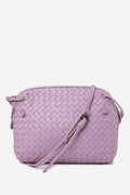 Bottega Veneta Purple Nappa Intrecciato Nodini Crossbody