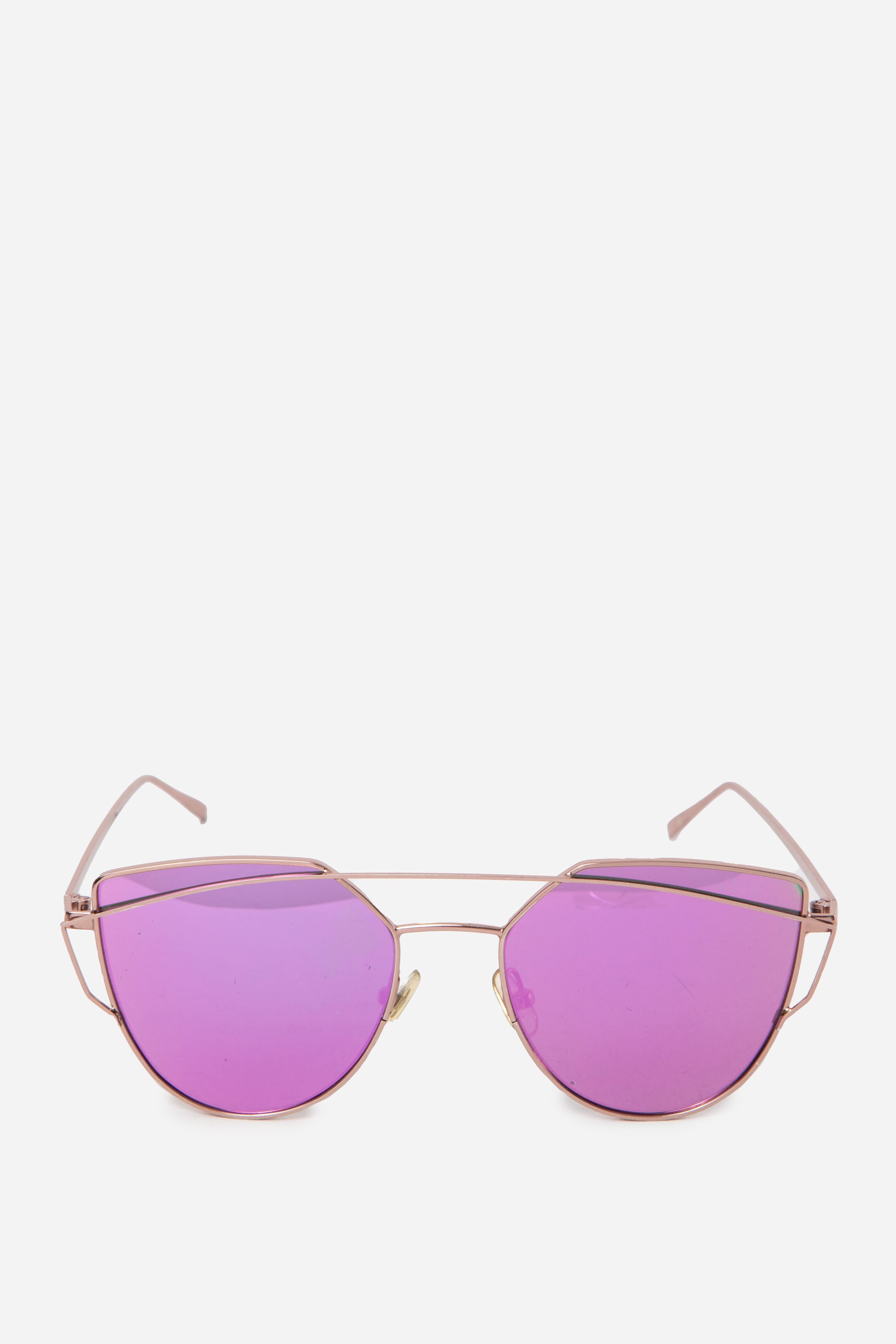 Gentle Monster Love Punch Silver Frame Mirror Sunglasses