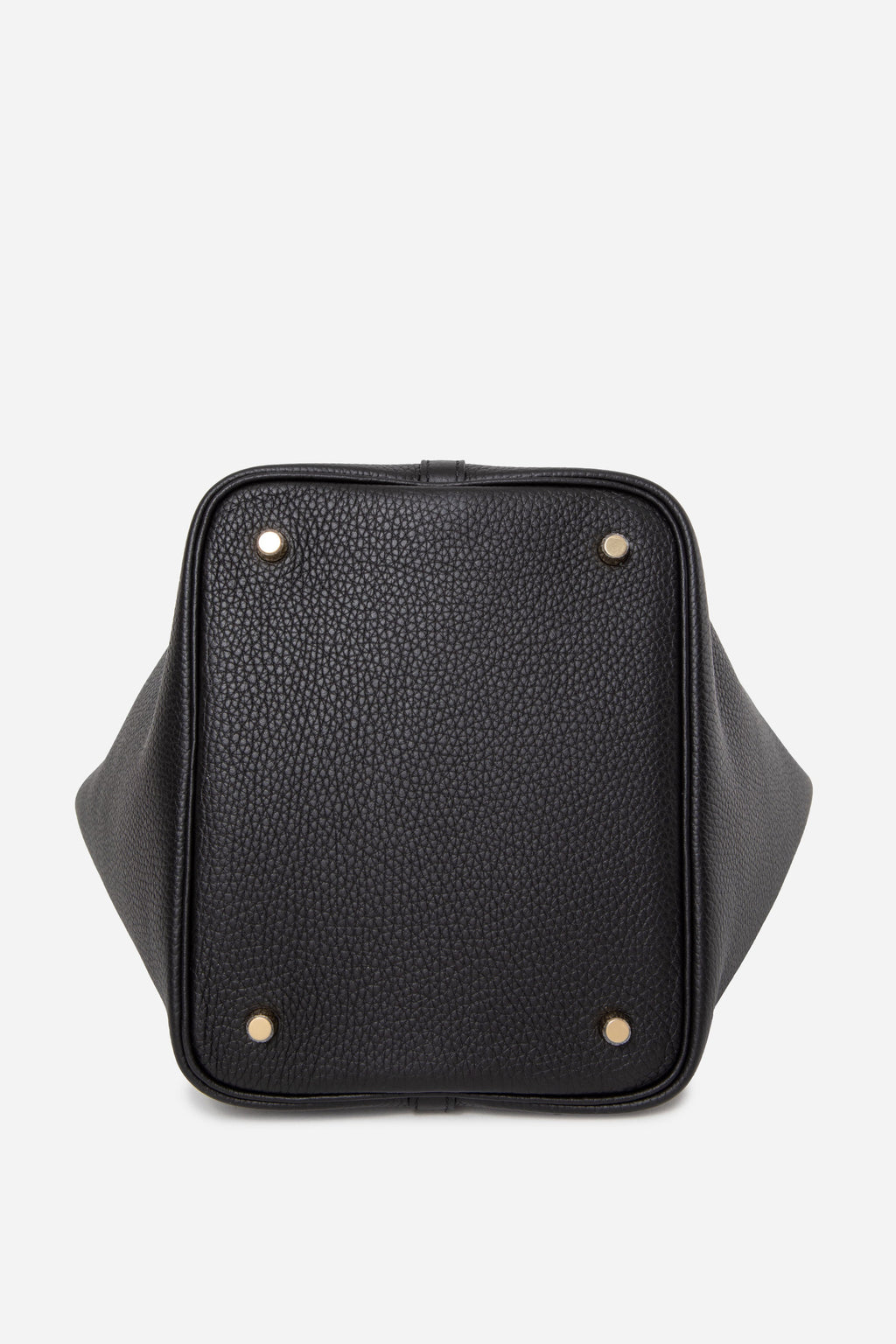 Hermes 2022 Clemence Leather Picotin Lock 22 Black