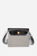 Hermes 2025 Mini Herbag Black/White GHW NWT