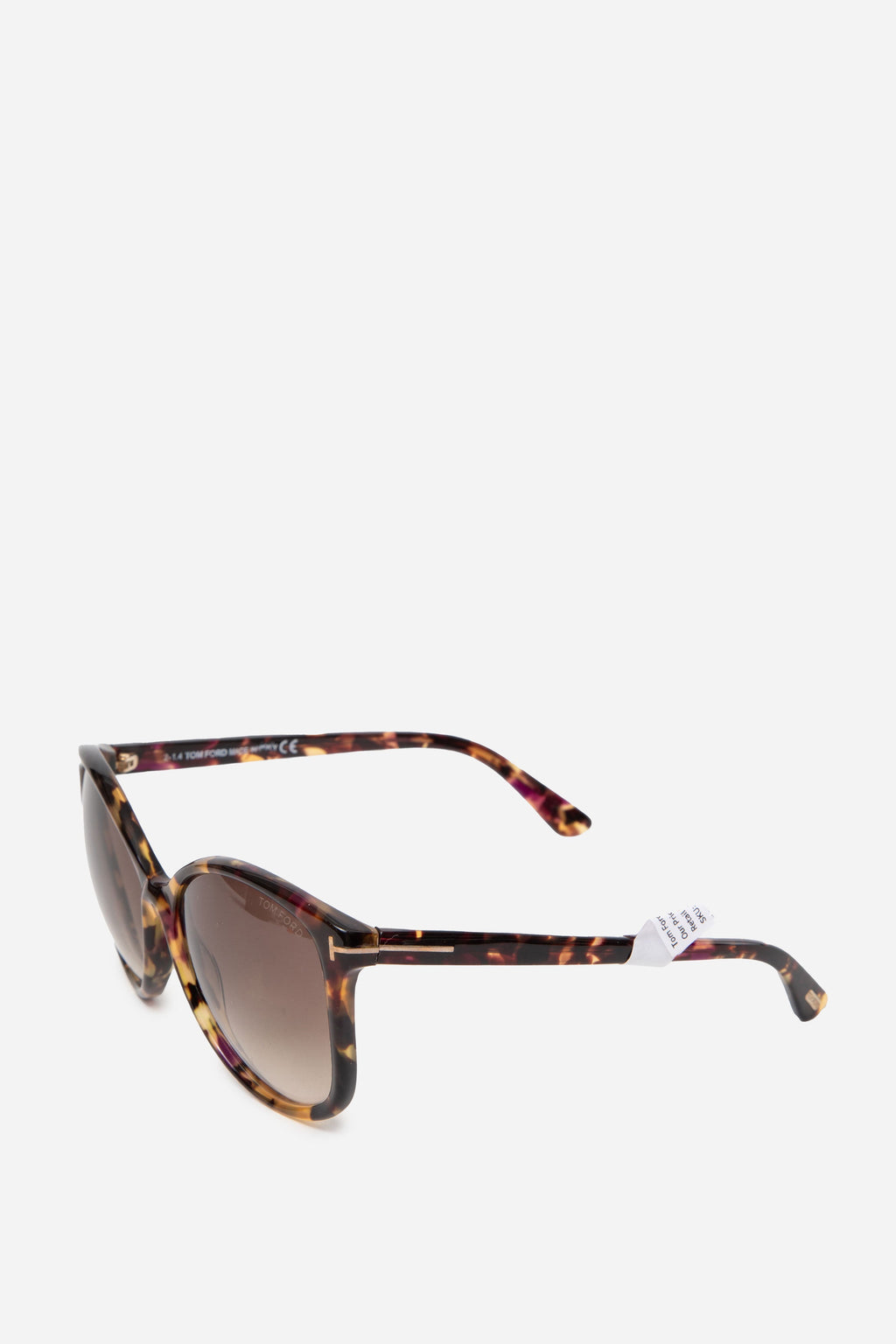 Tom Ford Oversized Tortoise Acetate Sunglasses