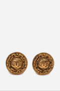 Pre-Owned Chanel CC Logo Clip-on Earrings
