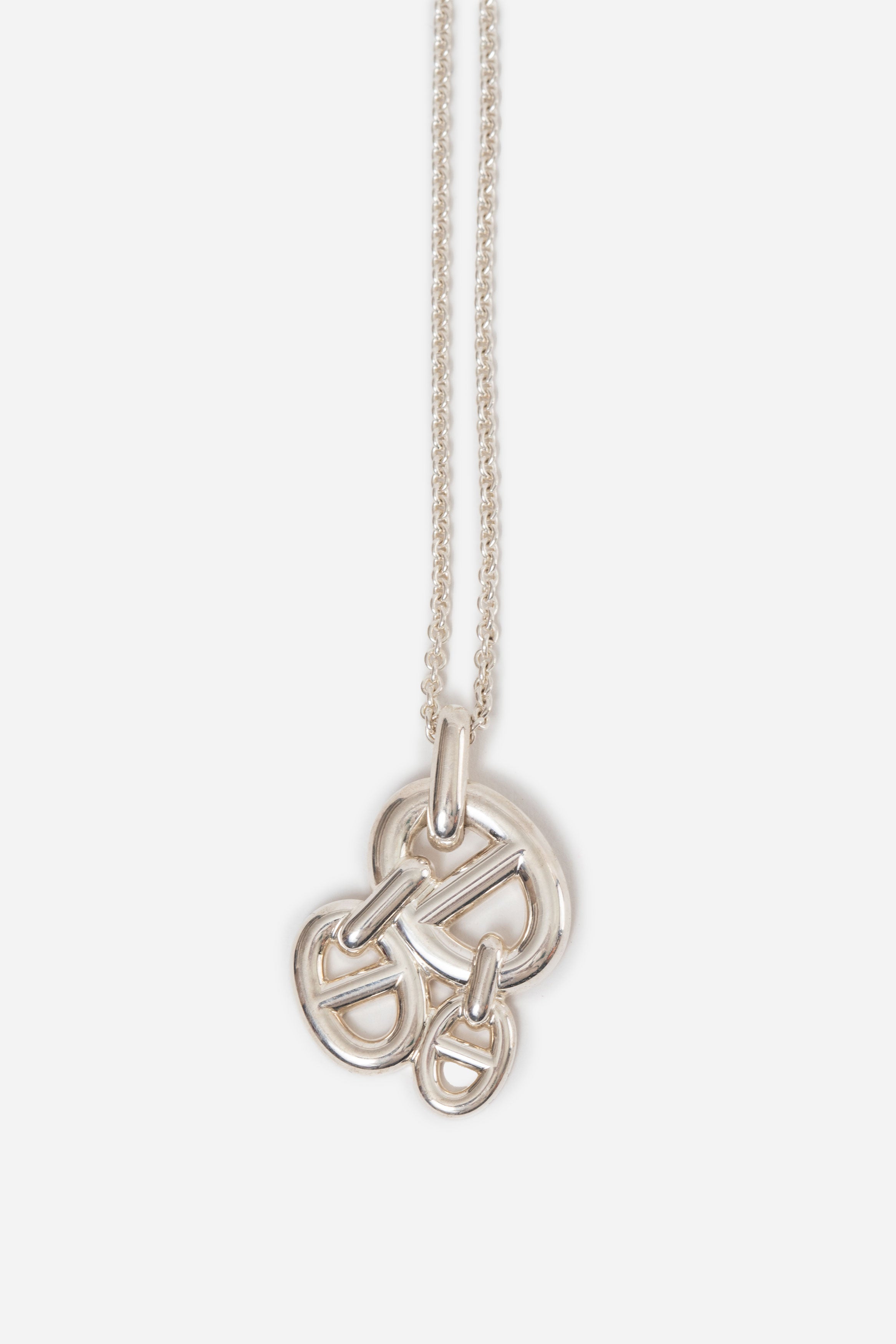 Hermès Chaine d’Ancre Multi-Link Pendant Necklace