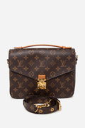 Louis Vuitton 2018 Monogram Pochette Métis Top Handle Bag W/strap