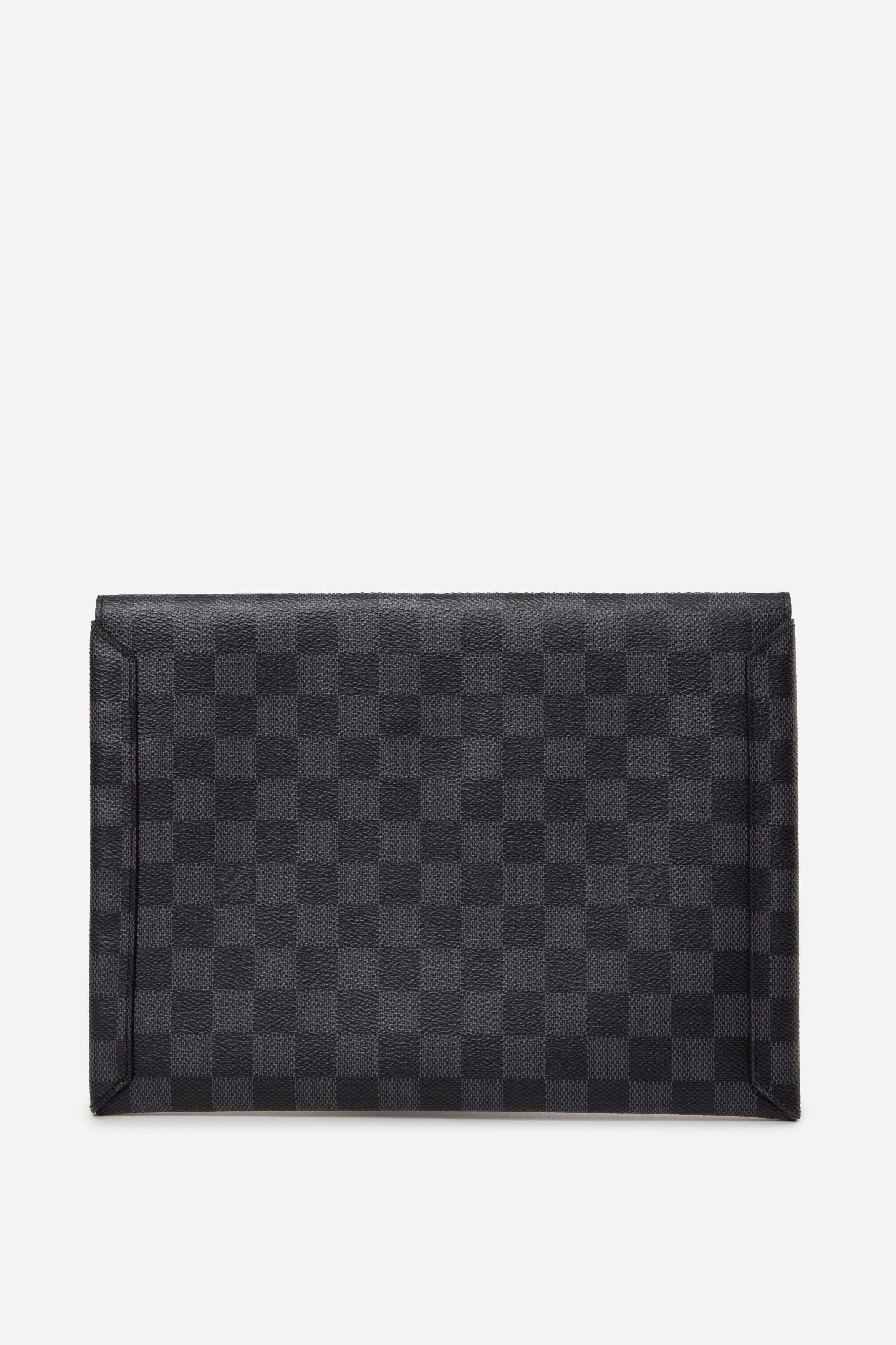 Louis Vuitton 2019 Damier Graphite Canvas Alpha Triple Pochette-Large Pouch only