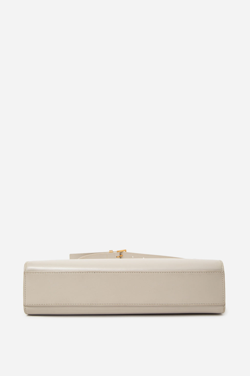 Saint Laurent Medium Calfskin Manhattan Shoulder Bag Cream