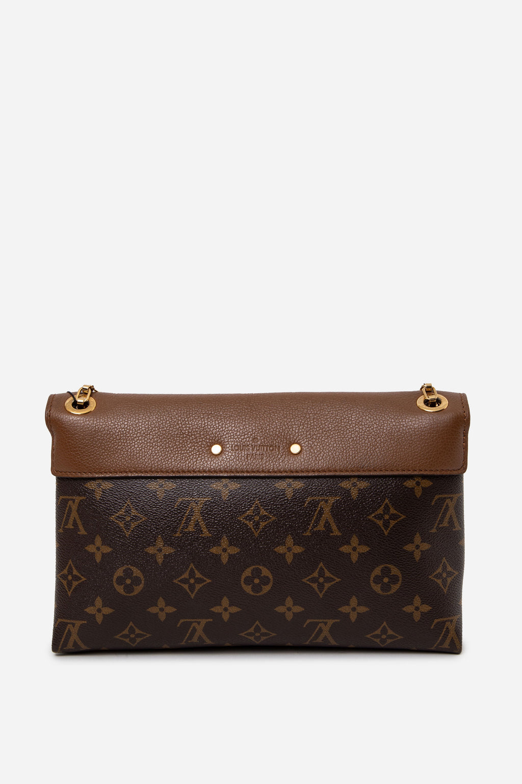 Louis Vuitton 2014 Monogram/Brown Pallas Chain Shoulder Bag